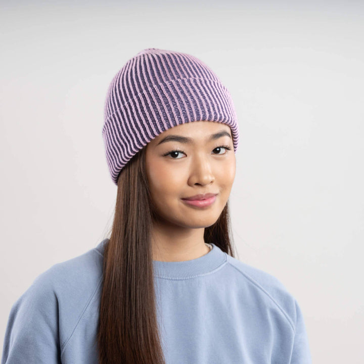 Simple Rib Knit Beanie