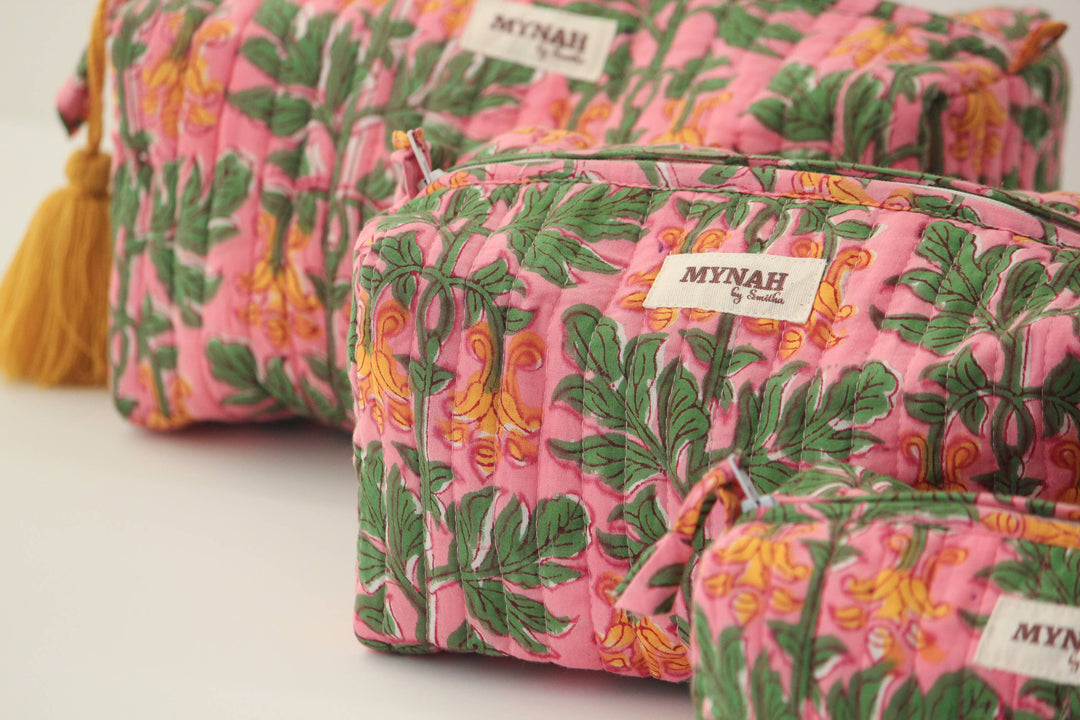 Bubblegum forest print travel/make up/organizer/bag MH878