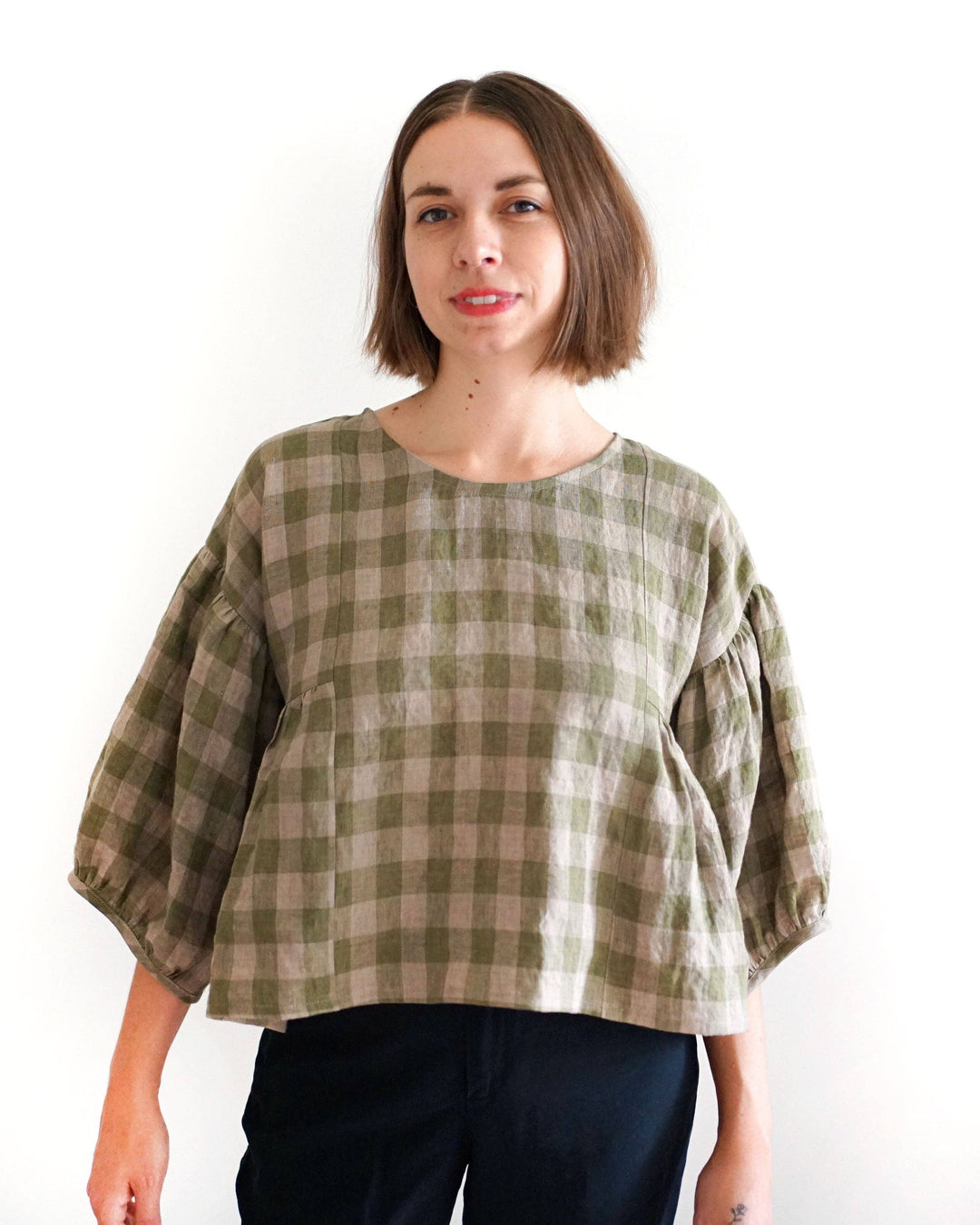 Collage Gather Top Printed Sewing Pattern