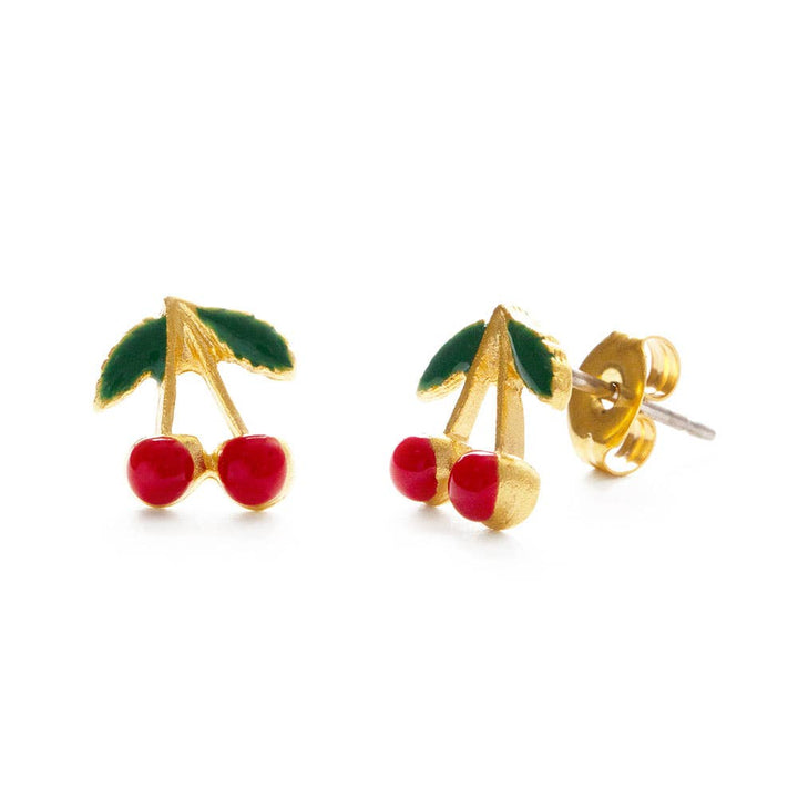 Cherry Stud Earrings 24CHE