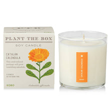 Load image into Gallery viewer, Catalan Calendula - Plant the Box Candle - 9oz.