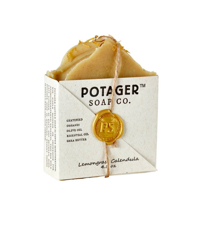 Lemongrass Calendula Bar Wrapped | Gift‑Ready Artisanal