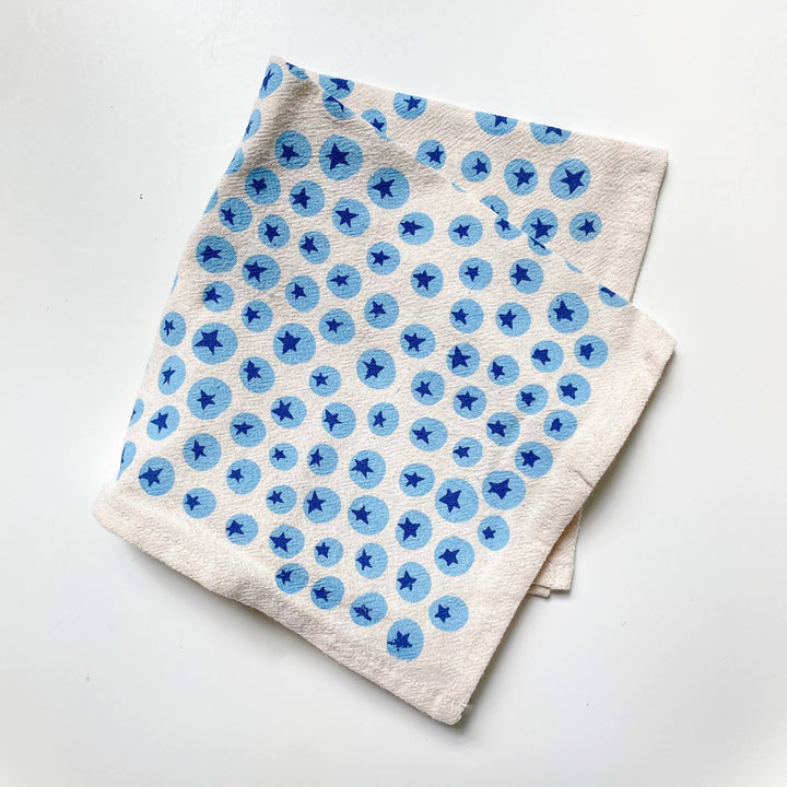 Hand Printed Natural Cotton Cloth Napkins BB22