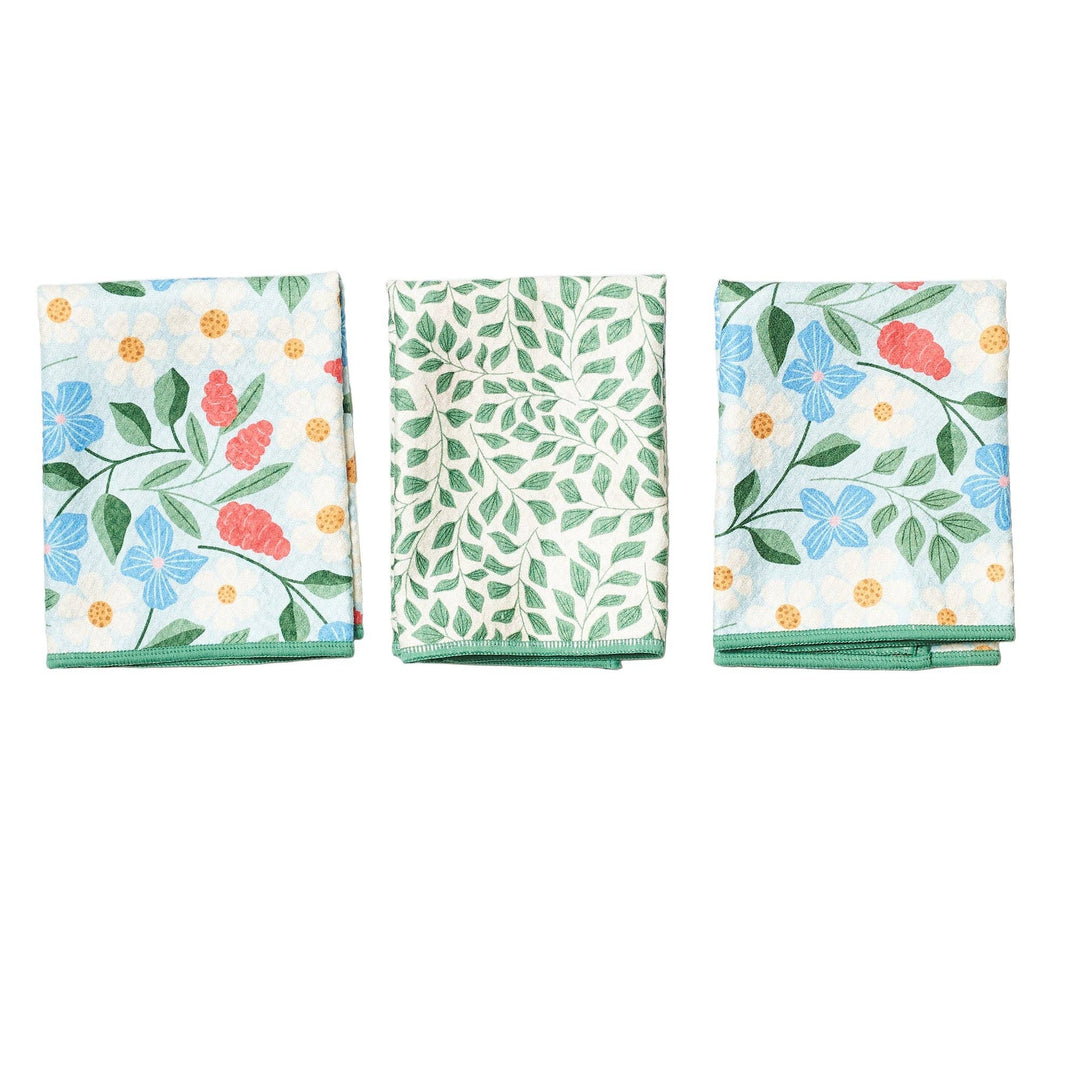 Mighty Mini Towel (Set of 3) Reversible - RJW Garden Path