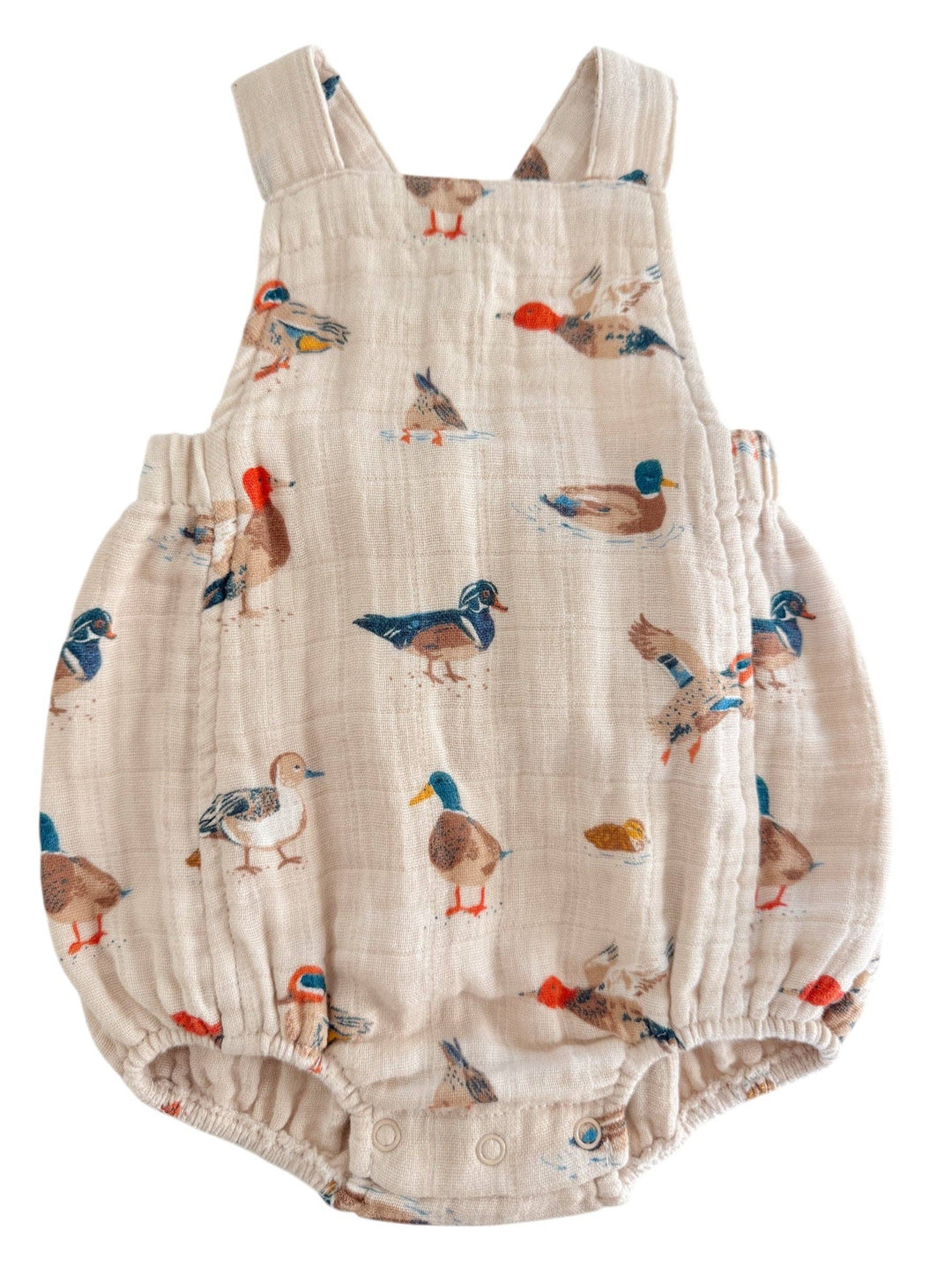 Ducks / Muslin Retro Sunsuit SIIX9
