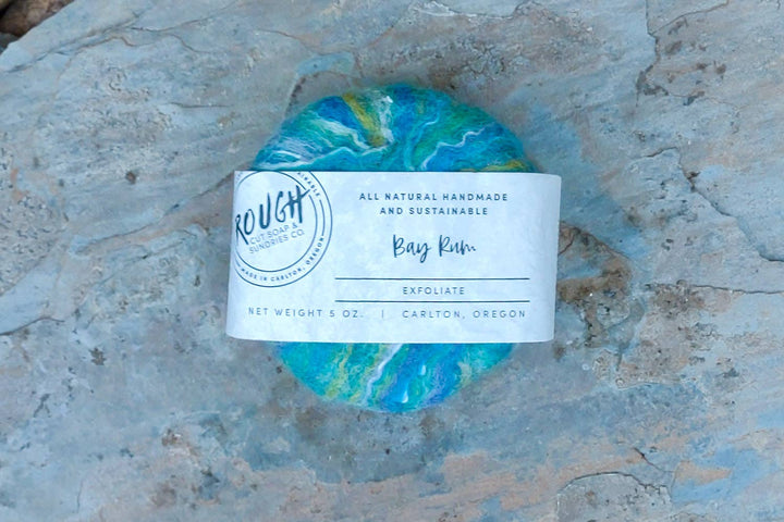 Felted Handcrafted Artisan Rough Cut Soap