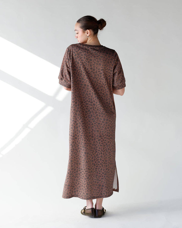 HIP WILD THING LEOPARD TRACK DRESS HE34