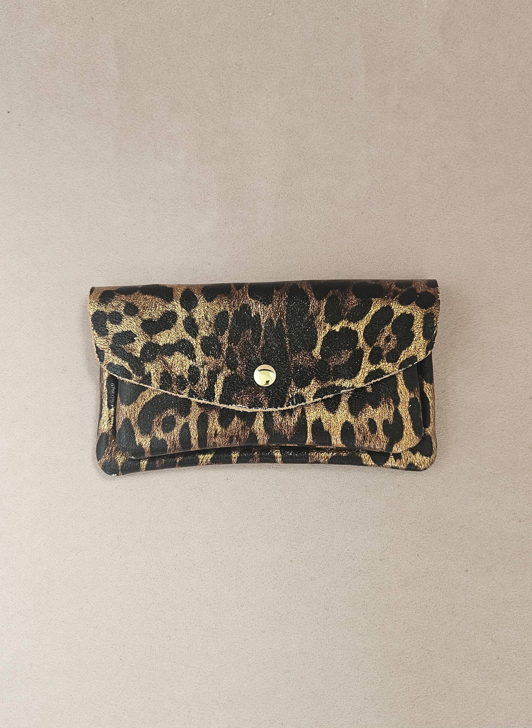 Kangaroo double pocket leather wallet Sky RM37