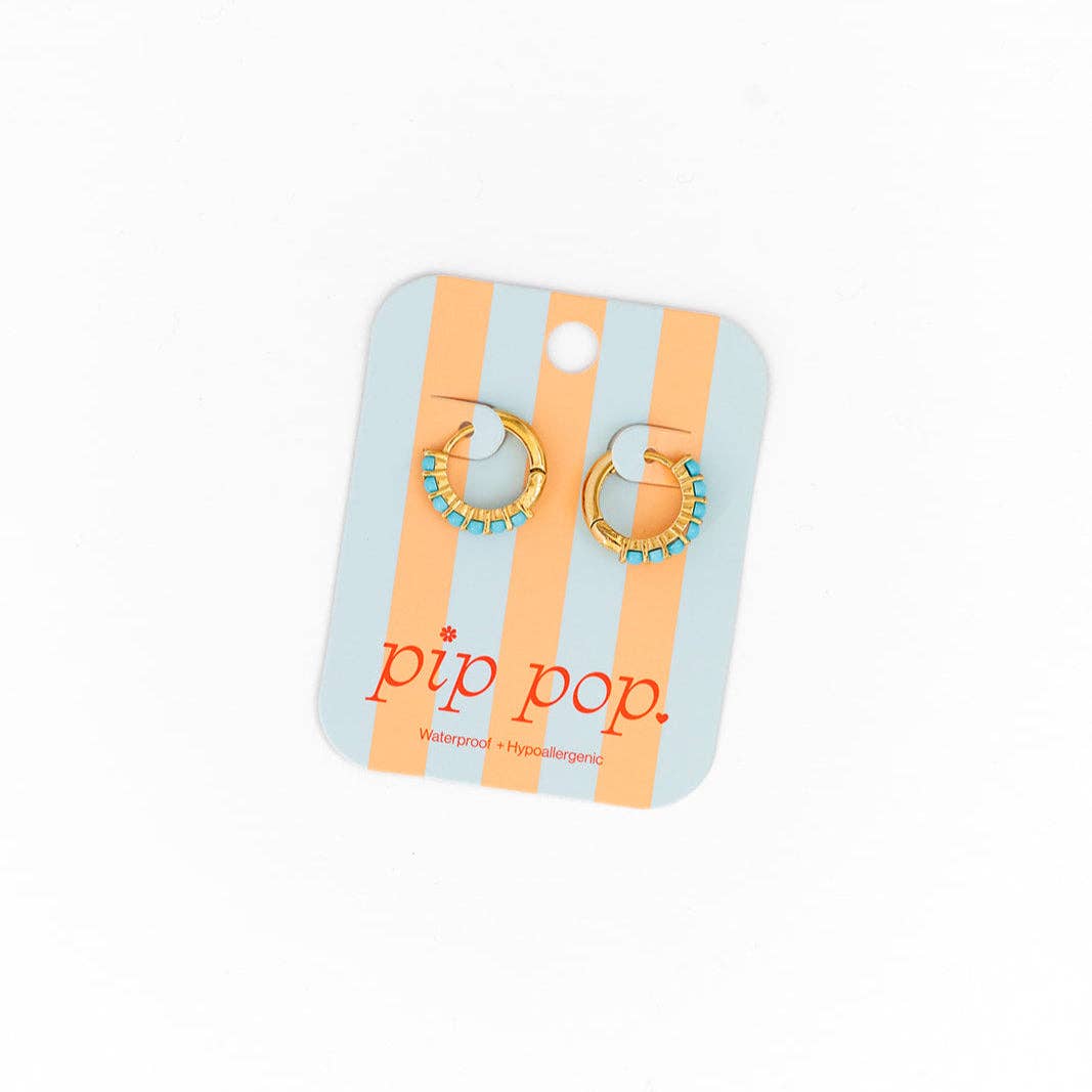 Turquoise Hoop PP889