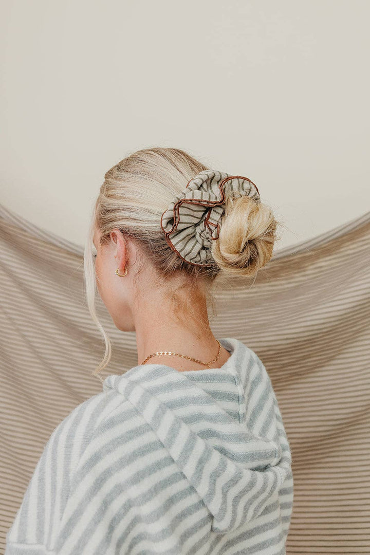 STRIPED CORSET SCRUNCHIE KX17