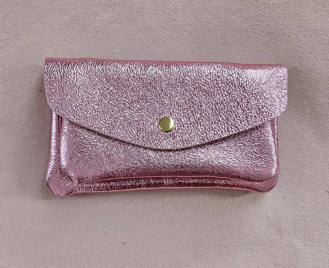 Kangaroo double pocket cowhide leather wallet: Ciel RM28
