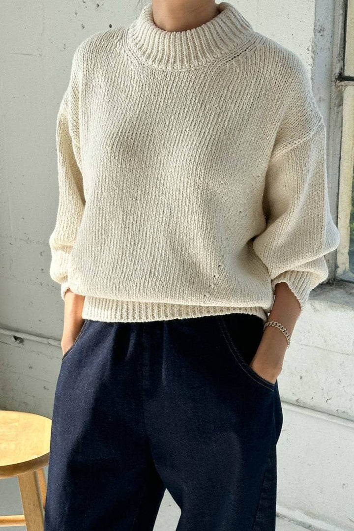 Zoe Cotton Sweater LBS22