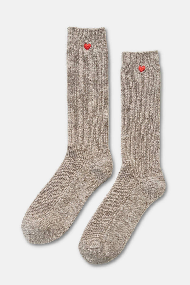 Embroidered Snow Socks