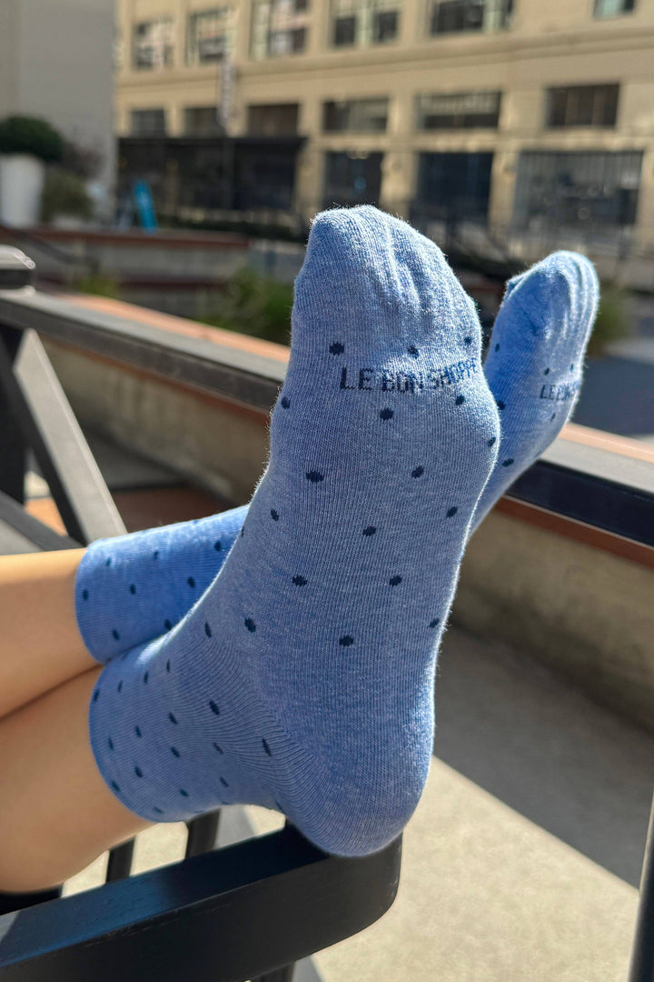 Polka Dot Sneaker Socks
