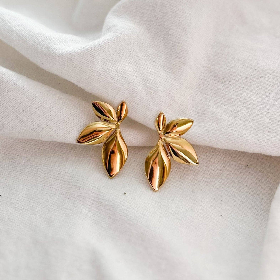 Leaf Statement Earrings NC25
