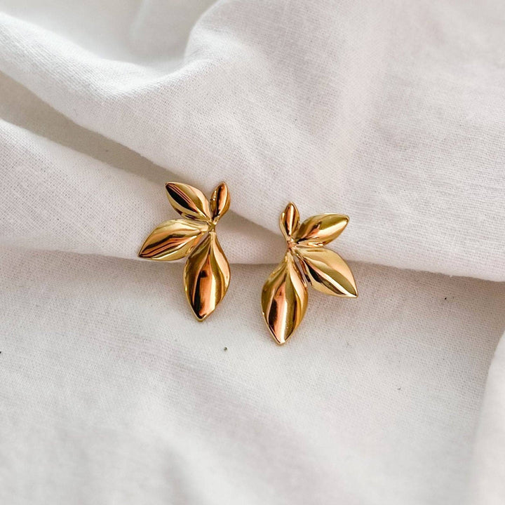 Leaf Statement Earrings NC25