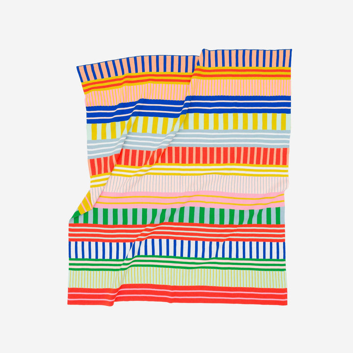 Patchwork Stripe Throw VRPS22