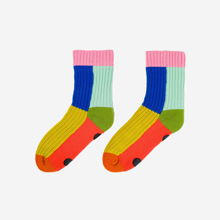 Kaleidoscope Knit House Socks VR534