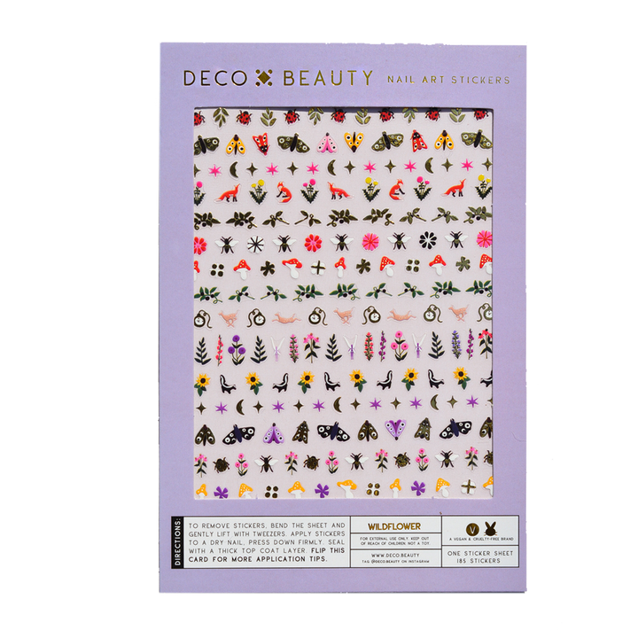 Nail Art Stickers - WILDFLOWER