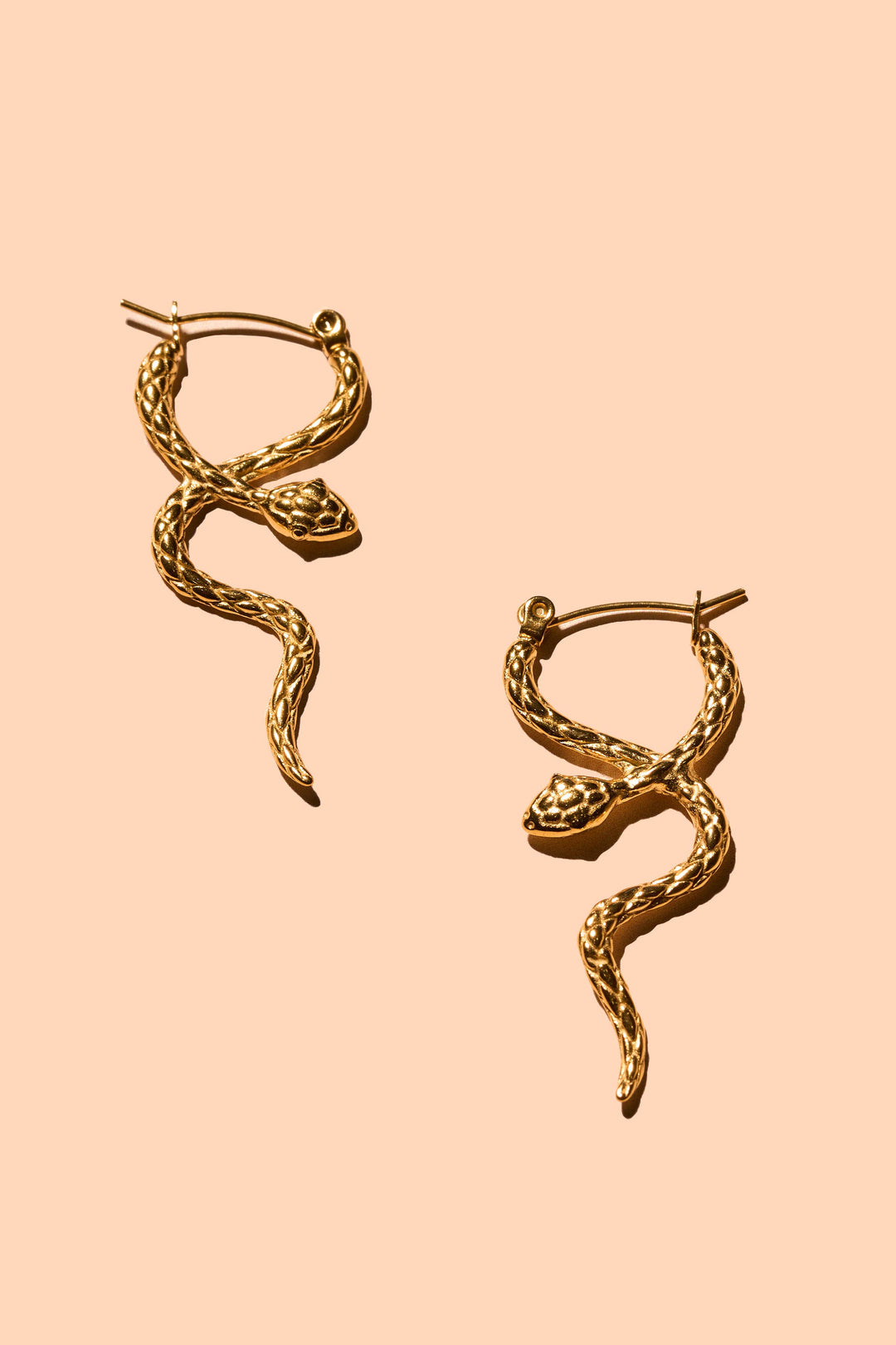 Coil Hoops - 18K Gold Plated PJ924