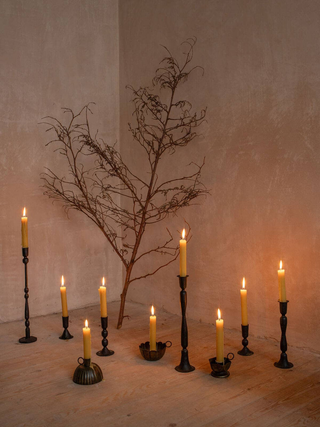 Candle Holder, Scallop