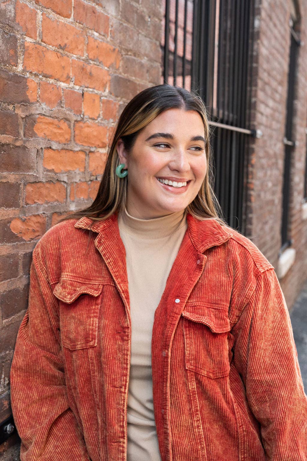 Chloe Hoops - Sage // Jewelry, Earrings, Fall SS231