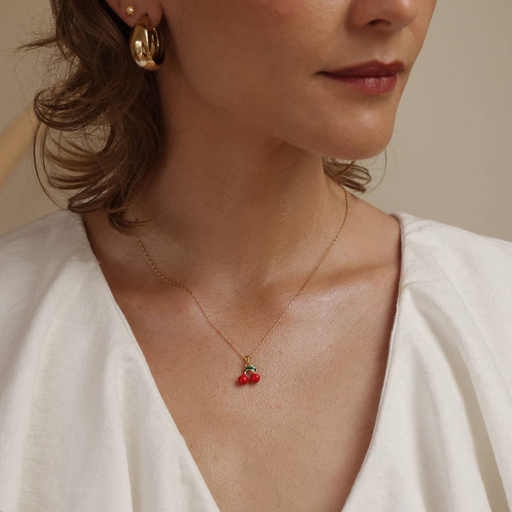 Cherry Necklace AS24