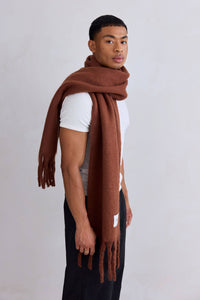 The Stockholm Scarf - 100% Recycled - Sepia