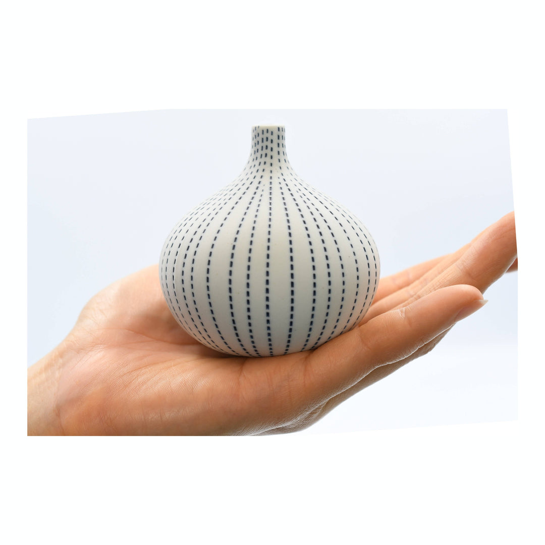 192W26 CONGO TINY S-Handcrafted Porcelain Bud Vase