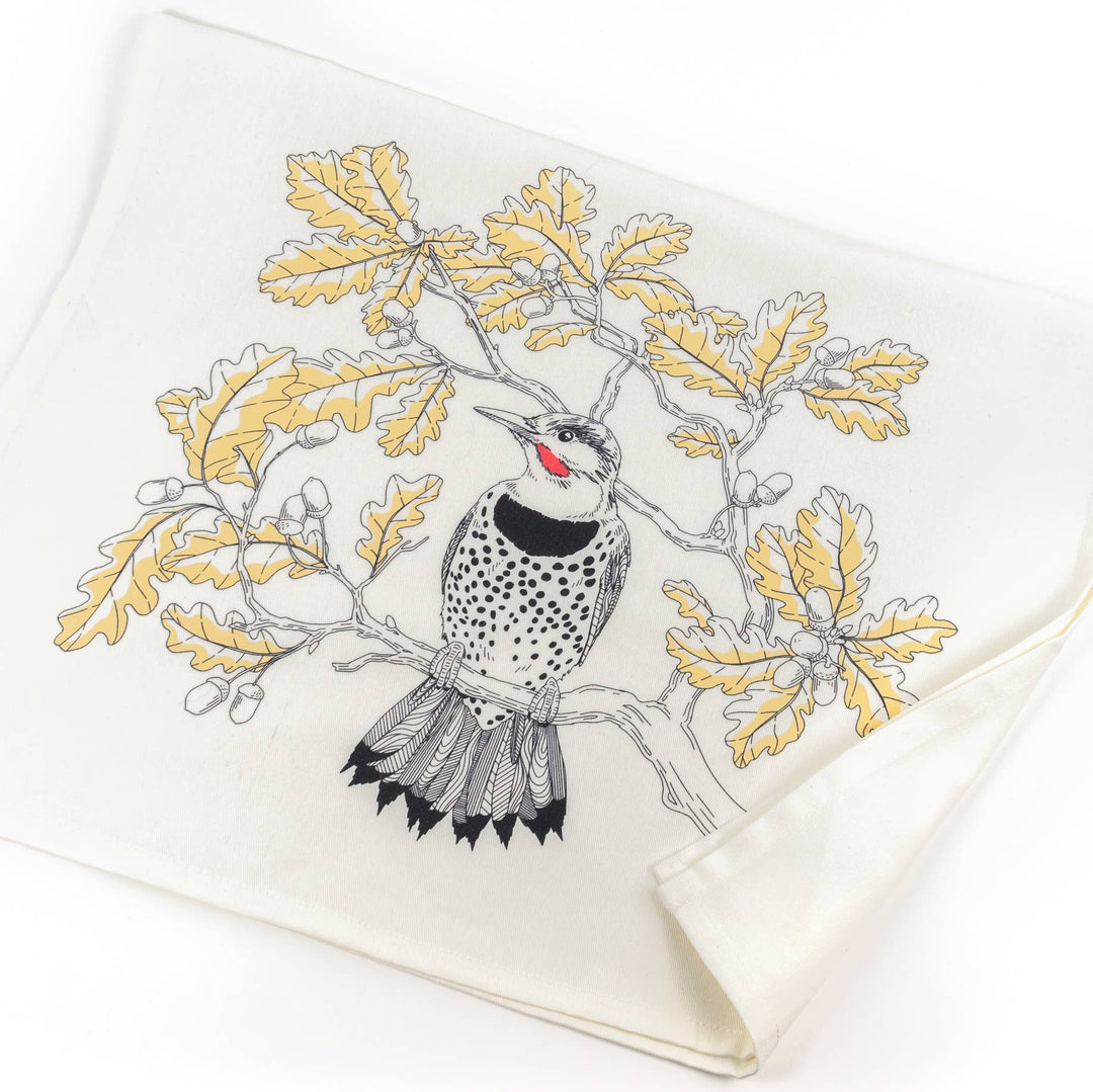 Northern Flicker Tea Towel - West Coast Birds PL04