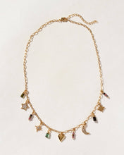 Load image into Gallery viewer, Watermelon Stardust Charm Necklace LN11