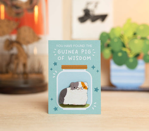 GUINEA PIG OF WISDOM PIN DD03