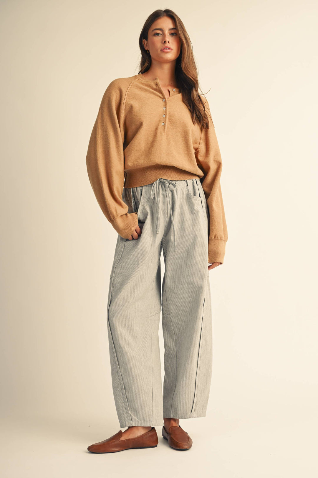 722IK Utility Barrel Leg Pants
