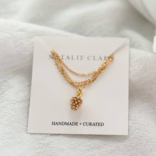 Load image into Gallery viewer, Pinecone Necklace NC82