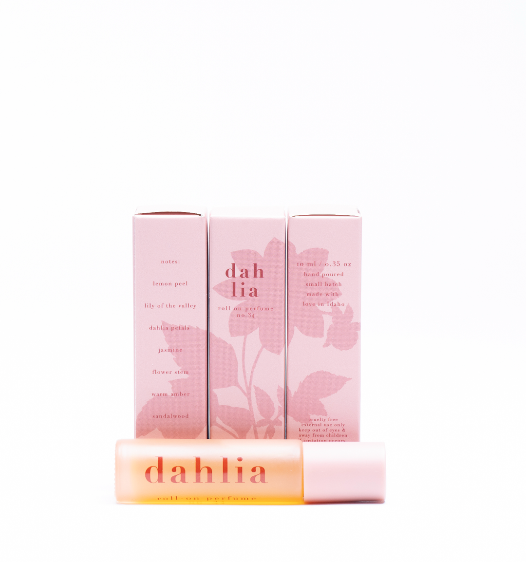 No. 34 dahlia • clean roll-on perfume