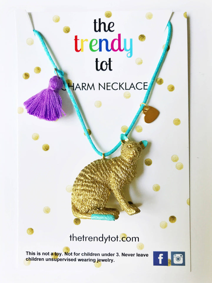 Cat Tassel Necklace