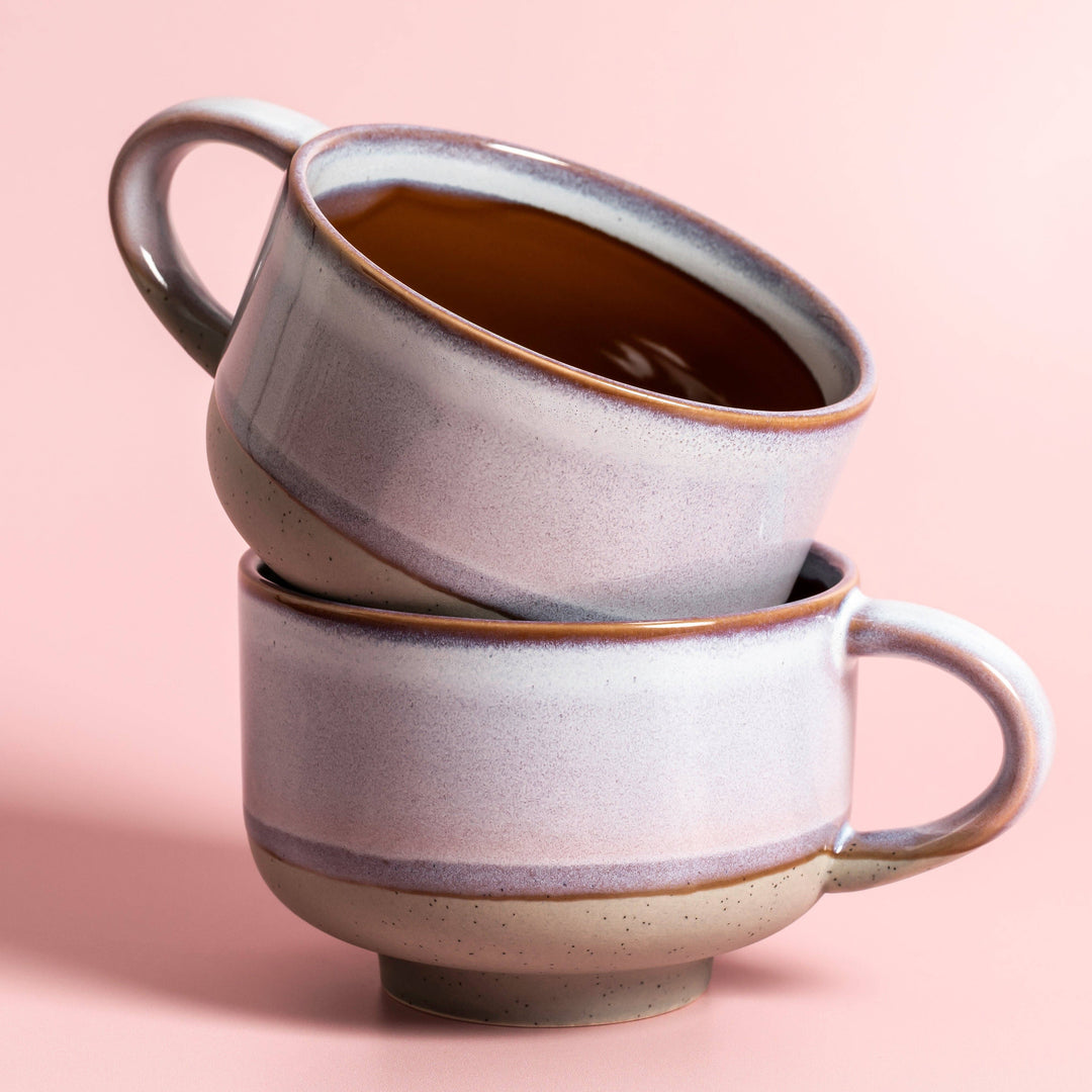 Horizon Handmade Ceramic Mug 16oz | Stoneware Coffee Mug NV54