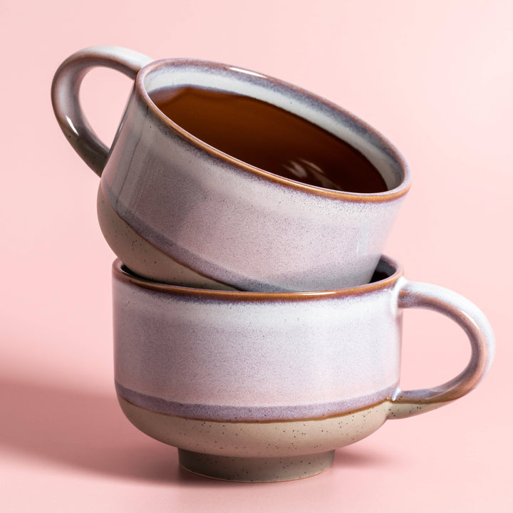 Horizon Handmade Ceramic Mug 16oz | Stoneware Coffee Mug NV54