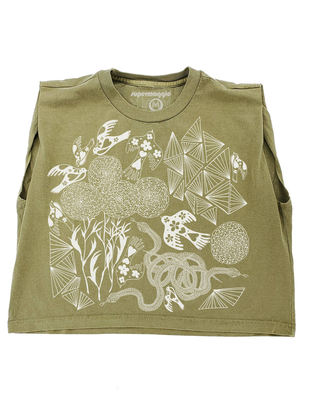 Secret Garden Maisie Heavyweight Muscle Tee SM987