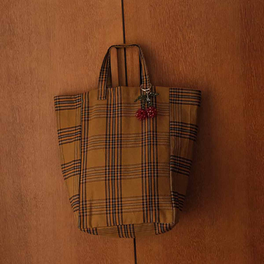 ELISABETH TOTE BAG TARTAN