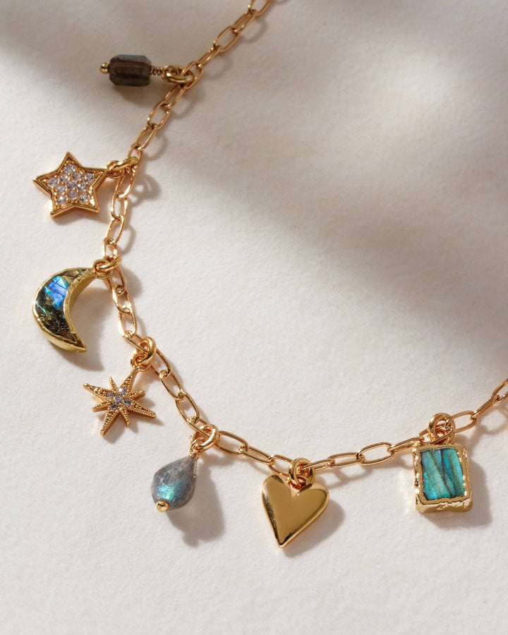 Still Lost In The Cosmos Charm Necklace LN88