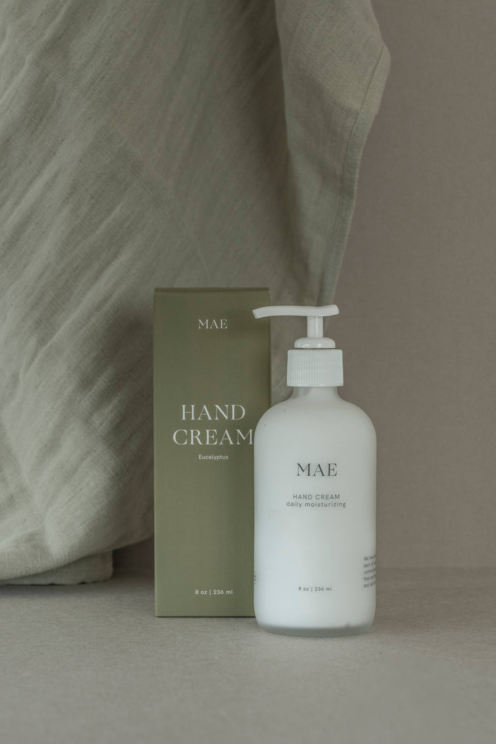 Eucalyptus Moisturizing Hand Cream - Vegan, Essential Oil