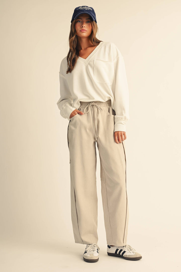 722IK Utility Barrel Leg Pants