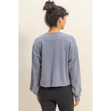 Load image into Gallery viewer, Cropped Crewneck Sweatshirt HYF11