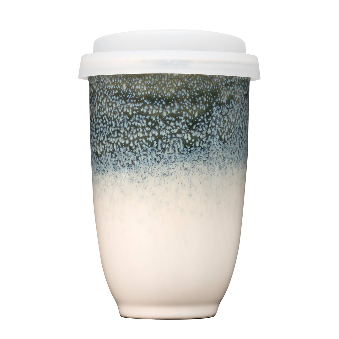 Glacier Ceramic Travel Cup 12oz | Coffee Shop Essentials NV45