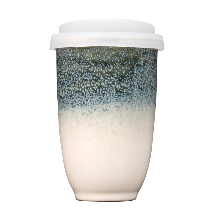 Glacier Ceramic Travel Cup 12oz | Coffee Shop Essentials NV45