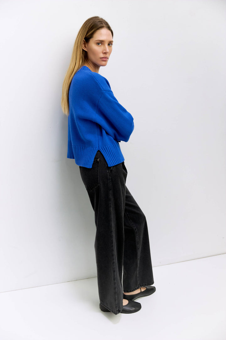 The Asher Sweater | Oversized Cropped Sweater TM24