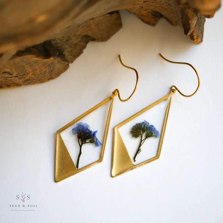 Hanging Terrarium Earrings 