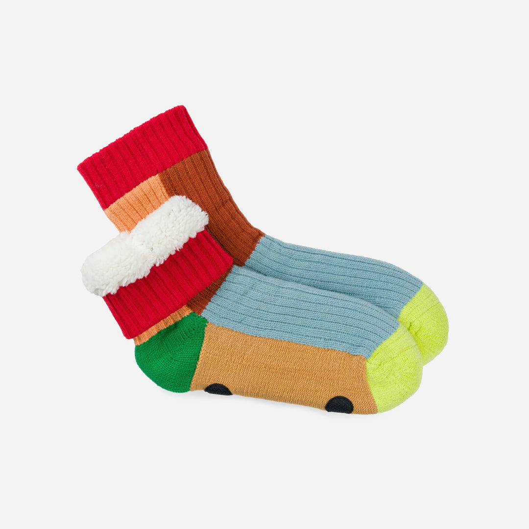 Kaleidoscope Knit House Socks VR534