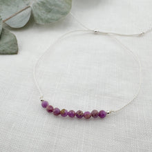 Load image into Gallery viewer, Lepidolite Silk Bracelet
